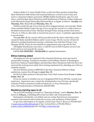 Fort Myer Id Card Appointments